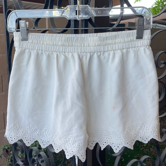 Joie Silk Harini Eyelet Lace Shorts size XXS - Picture 13 of 14